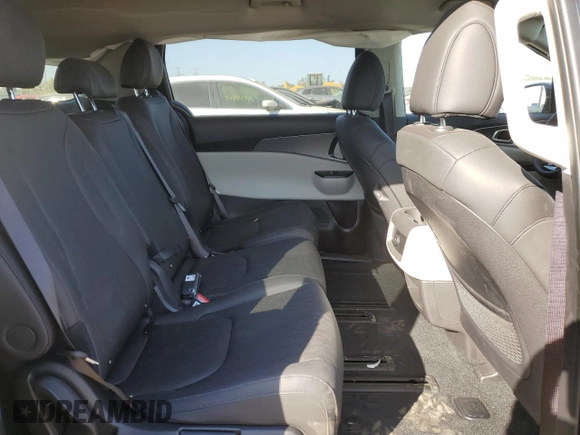 2024 Kia Carnival LX with VIN KNDNB4H35R6440070, listed as a Copart auction lot 74982464 with 257 mi miles and Salvage Title. Bid and sale history available at carsss.com. Image 11.