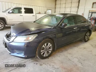 2015 Honda Accord LX with VIN 1HGCR2F39FA219415, listed as a Copart auction lot 53938215 with 125,992 mi miles and Salvage Title. Bid and sale history available at DreamBid. Image 1.