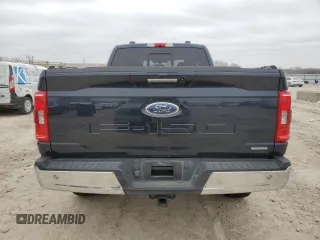 2021 Ford F-150 XL with VIN 1FTEX1EP2MFC25567, listed as a Copart auction lot 44474135 with 27,863 mi miles and Salvage title. Bid and sale history available at DreamBid. Image 6.