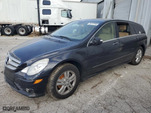 2008 Mercedes-Benz R-Class 3.5L with VIN 4JGCB65E78A074600, listed as a Copart auction lot 75117744 with 0 mi miles and Salvage Title. Bid and sale history available at carsss.com. Image 1.