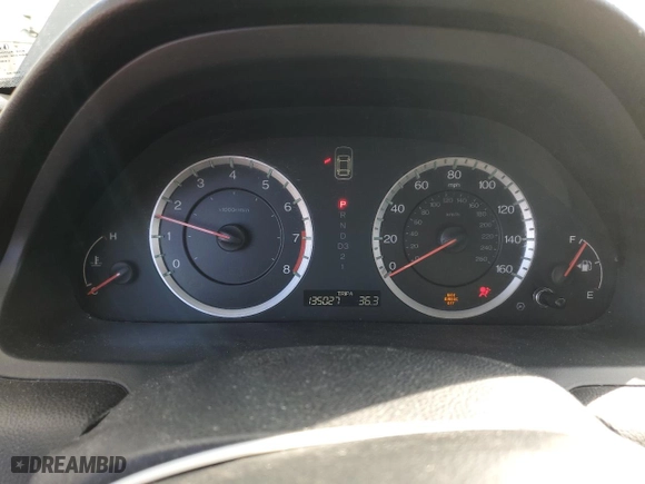 2011 Honda Accord Sdn LX with VIN 1HGCP2F34BA124437, listed as a Copart auction lot 46579775 with 135,027 mi miles and Salvage Title. Bid and sale history available at carsss.com. Image 9.