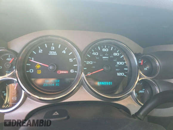 2008 Chevrolet Silverado 1500 1LT with VIN 2GCEC13J281190326, listed as a Copart auction lot 46140375 with 231,884 mi miles and Salvage Title. Bid and sale history available at DreamBid. Image 9.