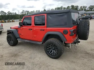 2023 Jeep Wrangler Sport with VIN 1C4HJXDG5PW527992, listed as a Copart auction lot 73312234 with 32,686 mi miles and Salvage Title. Bid and sale history available at DreamBid. Image 2.