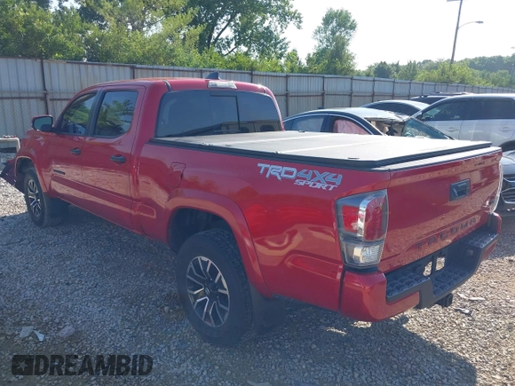 2022 Toyota Tacoma SR5 with VIN 3TMDZ5BN6NM139342, listed as a IAAI auction lot 42711808 with 46,826 mi miles and . Bid and sale history available at DreamBid. Image 3.