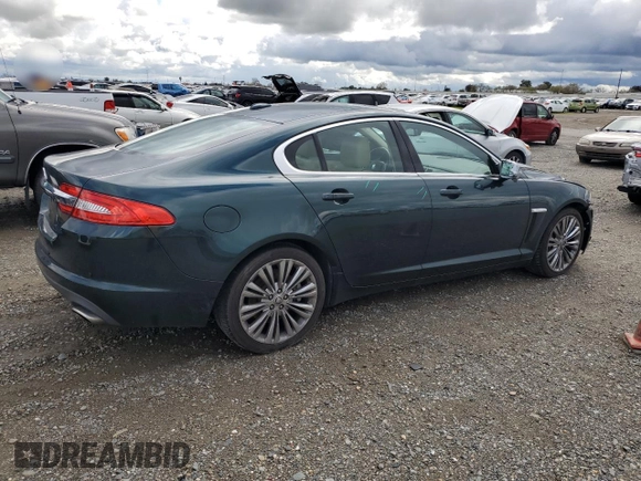 2012 Jaguar XF Portfolio with VIN SAJWA0HB4CLS49225, listed as a Copart auction lot 48070445 with 61,059 mi miles and Salvage Title. Bid and sale history available at carsss.com. Image 3.