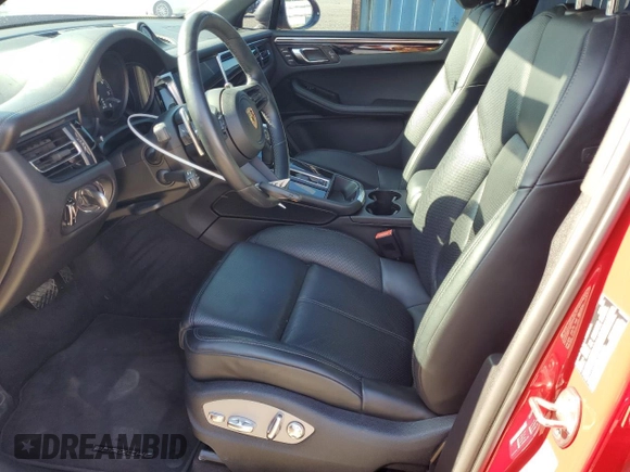 2023 Porsche Macan with VIN WP1AA2A53PLB21801, listed as a Copart auction lot 55180045 with 14,342 mi miles and Salvage title. Bid and sale history available at DreamBid. Image 7.