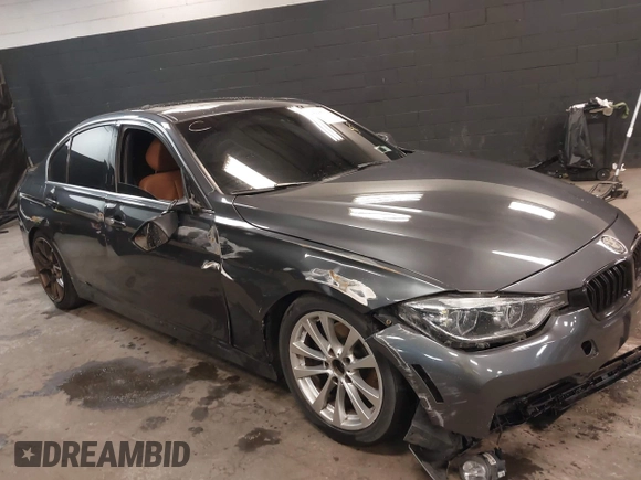 2017 BMW 3 Series 330i xDrive with VIN WBA8D9G31HNU62607, listed as a IAAI auction lot 42290112 with 76,427 mi miles and . Bid and sale history available at DreamBid. Image 17.