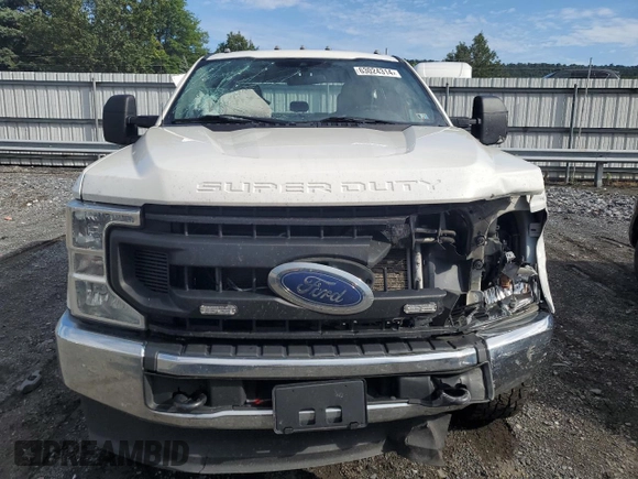2021 Ford Super Duty F-250 SRW XL with VIN 1FT7X2B62MEC84196, listed as a Copart auction lot 63024314 with 204,613 mi miles and Salvage Title. Bid and sale history available at carsss.com. Image 5.