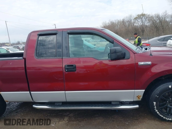 2005 Ford F-150 XLT with VIN 1FTPX12595FA43412, listed as a IAAI auction lot 41902118 with 198,025 mi miles. Bid and sale history available at carsss.com. Image 13.