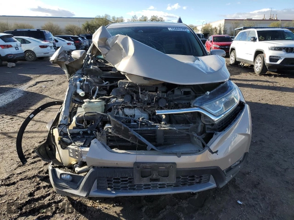 2018 Honda CR-V EX with VIN 5J6RW1H58JL011320, listed as a Copart auction lot 45602205 with 72,943 mi miles and Salvage Title. Bid and sale history available at carsss.com. Image 5.