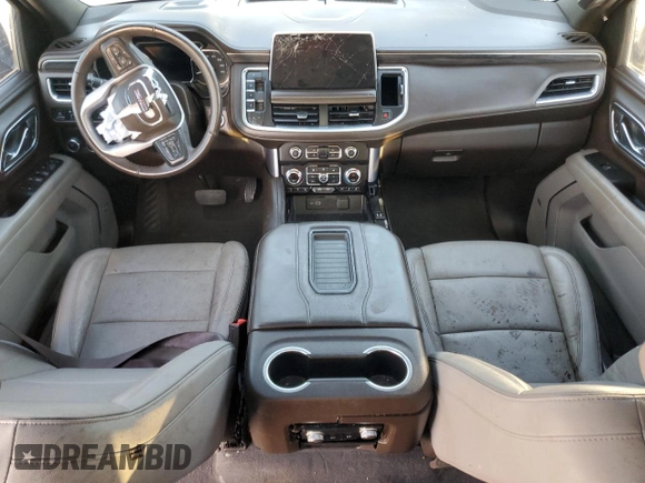 2021 GMC Yukon SLT with VIN 1GKS1BKT8MR388139, listed as a Copart auction lot 52368645 with 59,602 mi miles and Salvage Title. Bid and sale history available at carsss.com. Image 8.