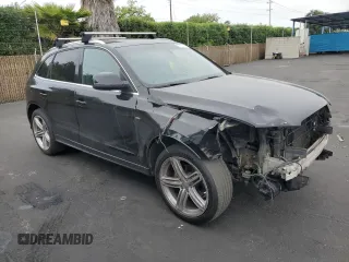 2011 Audi Q5 Premium Plus with VIN WA1DKAFP2BA060570, listed as a Copart auction lot 53668585 with 133,250 mi miles and Salvage title. Bid and sale history available at DreamBid. Image 4.