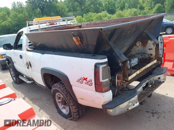 2006 Chevrolet Silverado 3500 SRW Wrk Trk z VIN 1GCHK34U36E213547, wystawiony jako IAAI lot #42521595 z przebiegiem 202 693 mil mil oraz . Historia ofert i sprzedaży dostępna na DreamBid. Obrazek 3.