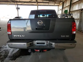 2008 Nissan Titan SE with VIN 1N6AA06A78N340033, listed as a Copart auction lot 52544495 with 134,254 mi miles and Salvage Title. Bid and sale history available at carsss.com. Image 6.