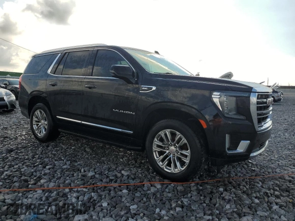 2021 GMC Yukon SLT with VIN 1GKS1BKDXMR114871, listed as a Copart auction lot 71885854 with 0 mi miles and Non Repairable. Bid and sale history available at carsss.com. Image 4.