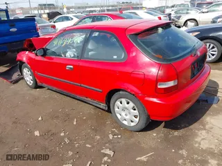 1999 Honda Civic DX with VIN 2HGEJ6448XH111826, listed as a IAAI auction lot 41714934 with 145,168 mi miles. Bid and sale history available at carsss.com. Image 3.