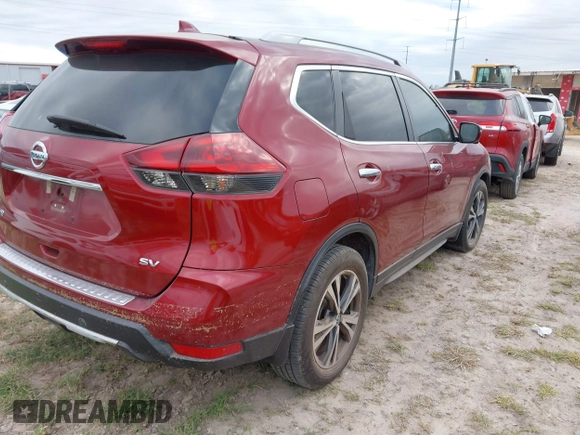 2019 Nissan Rogue SV with VIN 5N1AT2MT6KC765125, listed as a IAAI auction lot 41962842 with 71,067 mi miles. Bid and sale history available at carsss.com. Image 4.