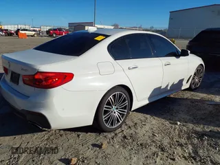 2017 BMW 5 Series 540i with VIN WBAJE5C36HG915721, listed as a IAAI auction lot 41668219 with 161,463 mi miles and . Bid and sale history available at carsss.com. Image 4.