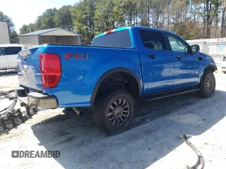 2021 Ford Ranger XL with VIN 1FTER4FH7MLD89272, listed as a Copart auction lot 50009035 with 48,725 mi miles and Salvage title. Bid and sale history available at DreamBid. Image 3.