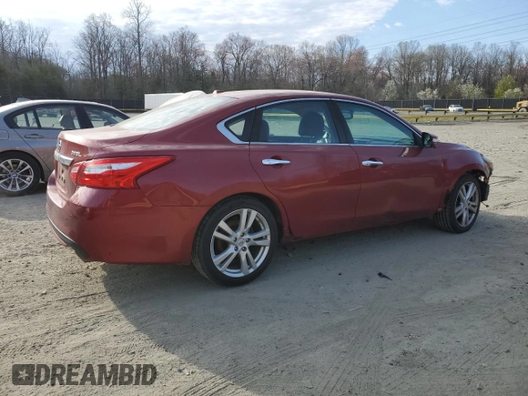 2016 Nissan Altima SL with VIN 1N4BL3AP0GC116228, listed as a Copart auction lot 50741125 with 129,034 mi miles and Salvage title. Bid and sale history available at DreamBid. Image 3.