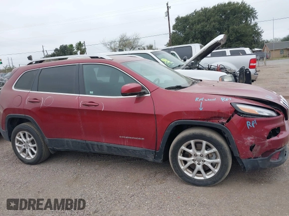 2016 Jeep Cherokee Latitude with VIN 1C4PJLCS1GW247965, listed as a IAAI auction lot 41623805 with 114,187 mi miles. Bid and sale history available at carsss.com. Image 13.