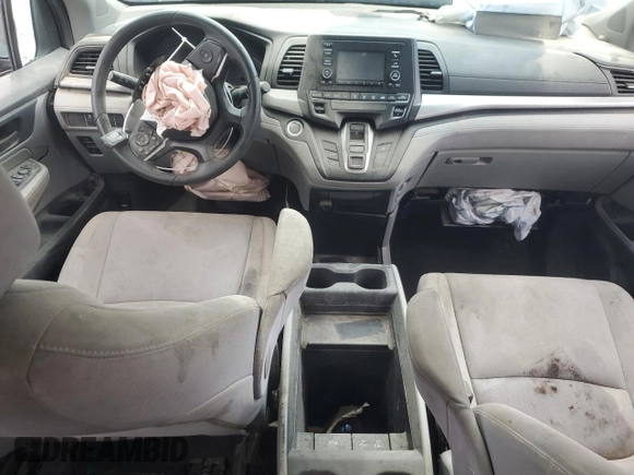 2018 Honda Odyssey LX with VIN 5FNRL6H25JB111217, listed as a Copart auction lot 67143364 with Not Provided miles and Salvage Title. Bid and sale history available at carsss.com. Image 8.