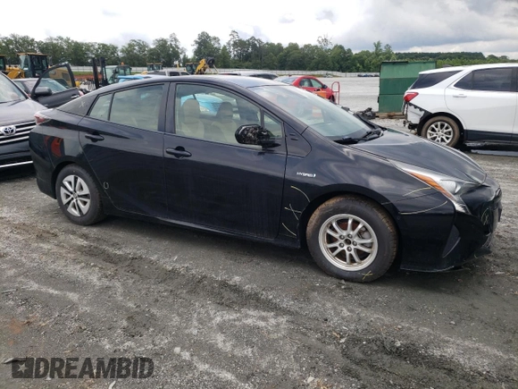 2017 Toyota Prius Two with VIN JTDKBRFU2H3052760, listed as a Copart auction lot 61064265 with Not provided miles and Salvage title. Bid and sale history available at DreamBid. Image 4.