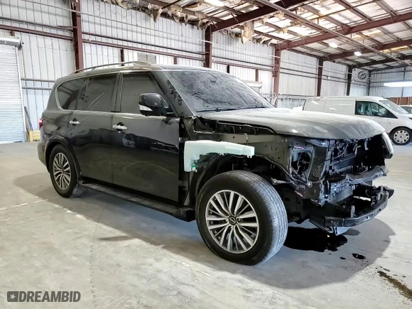 2021 Nissan Armada SL with VIN JN8AY2BB0M9792793, listed as a Copart auction lot 41376175 with 86,821 mi miles and Salvage Title. Bid and sale history available at carsss.com. Image 12.
