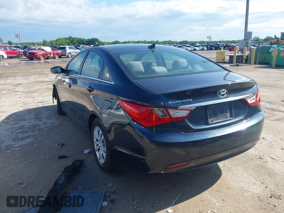 2011 Hyundai Sonata GLS with VIN 5NPEB4AC3BH295245, listed as a IAAI auction lot 42110670 with 213,643 mi miles and . Bid and sale history available at DreamBid. Image 3.