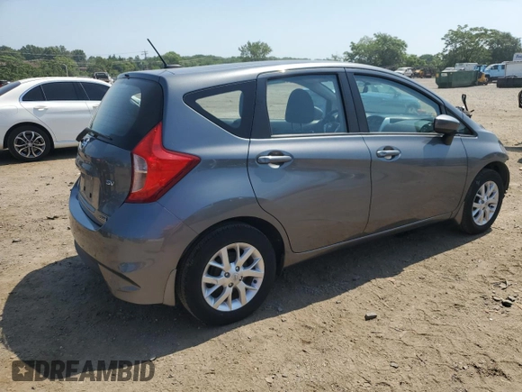 2018 Nissan Note SV with VIN 3N1CE2CPXJL361357, listed as a Copart auction lot 61531015 with 28,324 mi miles and Salvage title. Bid and sale history available at DreamBid. Image 3.
