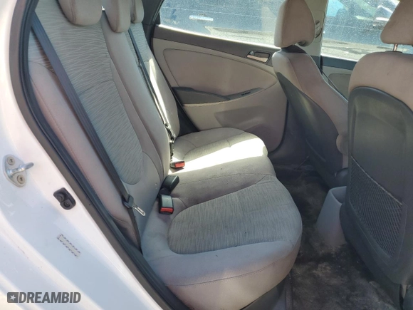 2017 Hyundai Accent SE with VIN KMHCT4AEXHU199158, listed as a Copart auction lot 74445114 with 107,201 mi miles and Clean Title. Bid and sale history available at carsss.com. Image 10.
