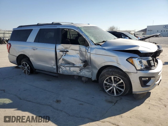 2019 Ford Expedition Max XLT with VIN 1FMJK1HT4KEA35533, listed as a Copart auction lot 42554395 with 145,345 mi miles and Salvage title. Bid and sale history available at DreamBid. Image 4.