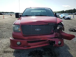2008 Ford F-150 XLT with VIN 1FTPW12V18KE25514, listed as a Copart auction lot 57871485 with 248,915 mi miles and Salvage title. Bid and sale history available at DreamBid. Image 5.