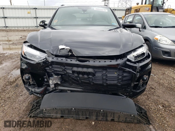 2023 Audi SQ5 Premium Plus with VIN WA1B4AFY4P2041630, listed as a Copart auction lot 46045514 with 6,604 mi miles and Salvage Title. Bid and sale history available at DreamBid. Image 5.