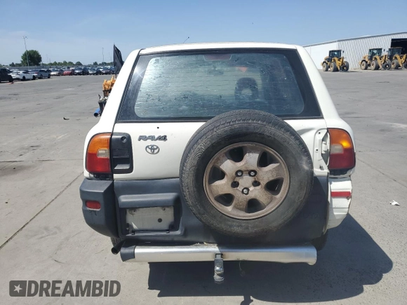 1996 Toyota RAV4 with VIN JT3GP10V3T0005875, listed as a Copart auction lot 57359135 with 240,763 mi miles and Salvage Title. Bid and sale history available at DreamBid. Image 6.