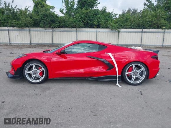 2023 Chevrolet Corvette 2LT with VIN 1G1YB2D47P5100608, listed as a IAAI auction lot 42103534 with 19,694 mi miles and . Bid and sale history available at DreamBid. Image 15.