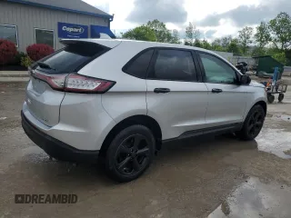 2017 Ford Edge SE with VIN 2FMPK4G92HBC42749, listed as a Copart auction lot 55759745 with 90,749 mi miles and Salvage title. Bid and sale history available at DreamBid. Image 3.