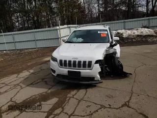 2019 Jeep Cherokee Latitude Plus with VIN 1C4PJMLB4KD258338, listed as a Copart auction lot 46656205 with 0 mi miles and Salvage Title. Bid and sale history available at carsss.com. Image 11.