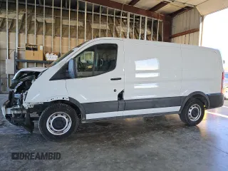 2020 Ford Transit Cargo with VIN 1FTYE1Y89LKB80009, listed as a Copart auction lot 80687854 with 116,379 mi miles and Salvage Title. Bid and sale history available at DreamBid. Image 1.