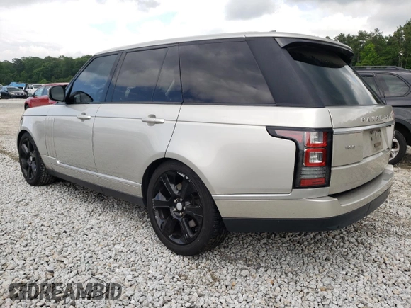 2017 Land Rover Range Rover HSE z VIN SALGS2FV7HA325380, wystawiony jako Copart lot #60112055 z przebiegiem 81 610 mil mil oraz Czysty tytuł • Clean title. Historia ofert i sprzedaży dostępna na DreamBid. Obrazek 2.