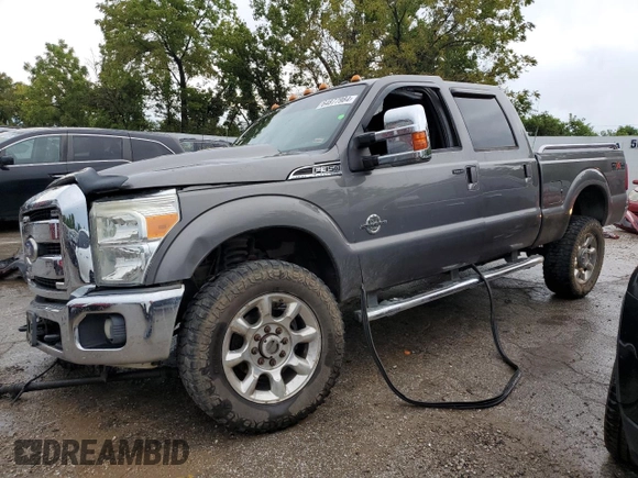 2011 Ford F-350 Platinum with VIN 1FT7W3BT3BEA45588, listed as a Copart auction lot 64877984 with Not provided miles and Salvage title. Bid and sale history available at DreamBid. Image 1.