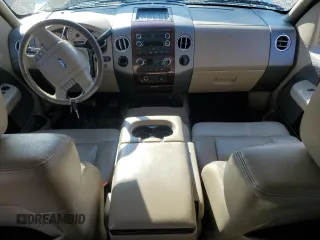2008 Ford F-150 XLT with VIN 1FTPW12V68FC28864, listed as a Copart auction lot 50833495 with 154,615 mi miles and Salvage title. Bid and sale history available at DreamBid. Image 8.