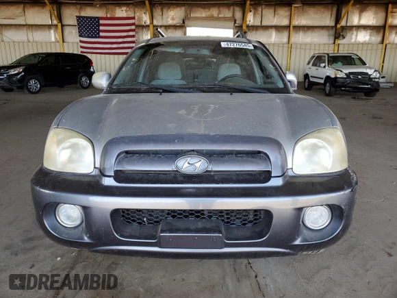 2006 Hyundai Santa Fe GLS with VIN KM8SC13D96U069724, listed as a Copart auction lot 47276545 with 149,785 mi miles and Salvage Title. Bid and sale history available at carsss.com. Image 5.