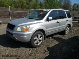 2003 Honda Pilot EX with VIN 2HKYF18633H602527, listed as a Copart auction lot 53622465 with 254,281 mi miles and Salvage Title. Bid and sale history available at carsss.com. Image 1.