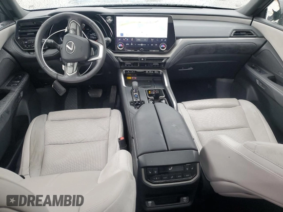 2024 Lexus TX with VIN 5TDAAAA68RS004916, listed as a Copart auction lot 51951125 with 25,055 mi miles and Salvage Title. Bid and sale history available at carsss.com. Image 8.
