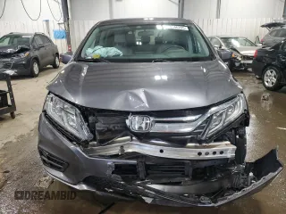 2019 Honda Odyssey EX with VIN 5FNRL6H53KB002850, listed as a Copart auction lot 46446265 with 57,278 mi miles and Salvage Title. Bid and sale history available at carsss.com. Image 5.