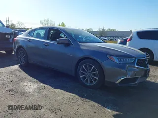 2018 Acura TLX with VIN 19UUB1F31JA011086, listed as a IAAI auction lot 42125299 with 115,171 mi miles and . Bid and sale history available at carsss.com. Image 1.