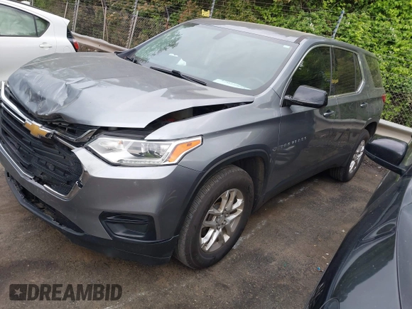 2020 Chevrolet Traverse LS with VIN 1GNERFKW5LJ245009, listed as a IAAI auction lot 42029854 with 77,771 mi miles and . Bid and sale history available at DreamBid. Image 17.
