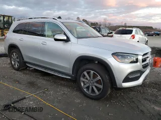 2020 Mercedes-Benz GLS with VIN 4JGFF5KE7LA140037, listed as a Copart auction lot 82114573 with 52,861 mi miles. Bid and sale history available at carsss.com. Image 4.