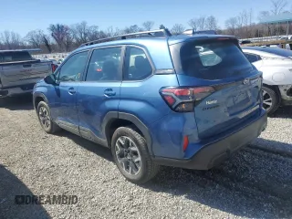 2025 Subaru Forester z VIN JF2SLDAC5SH405874, wystawiony jako Copart lot #52766555 z przebiegiem Nie podano mil oraz Szkoda całkowita • Salvage title. Historia ofert i sprzedaży dostępna na DreamBid. Obrazek 2.